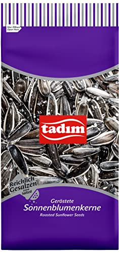 TADIM Sonnenblumenkerne 270 gr. geröstet und reichlich gesalzen (12 Packungen im Karton)