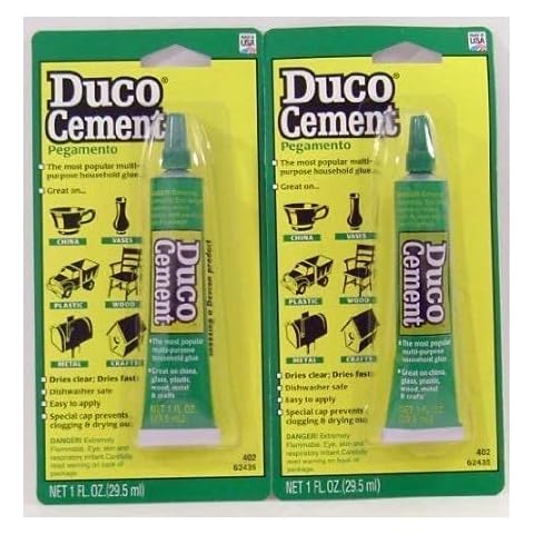 Duco Cement 62435 6 Pack Multi-Purpose Household Glue 1oz. Cover