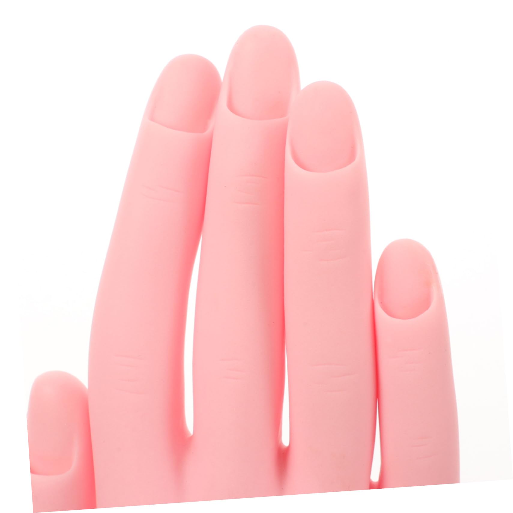FRCOLOR 4 Uds Modelo De Mano De Entrenamiento De Manicura Práctica De Uñas Mano Falsa Mano De Práctica De Uñas Simulada Mano Artificial Para Práctica De Uñas Mano De Práctica De Uñas