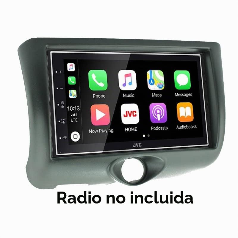 Sound-Way - Kit Montaje Autoradio, Marco 1 DIN / 2 DIN Radio para Coche, Adaptador Compatible con Toyota Yaris 1999-2003