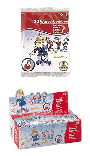 Preisvergleich Produktbild WASSERBOMBEN 20 STÜCK VERPACKUNG