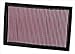 Produktbild K&N 33-2384 Motorluftfilter: Hochleistung, Prämie, Abwaschbar, Ersatzfilter,Erhöhte Leistung, 2003-2018 (Q3, TT Quattro, TT RS, TT S, A3, RS3, Passat, CC, Magotan, Eos, Golf V)