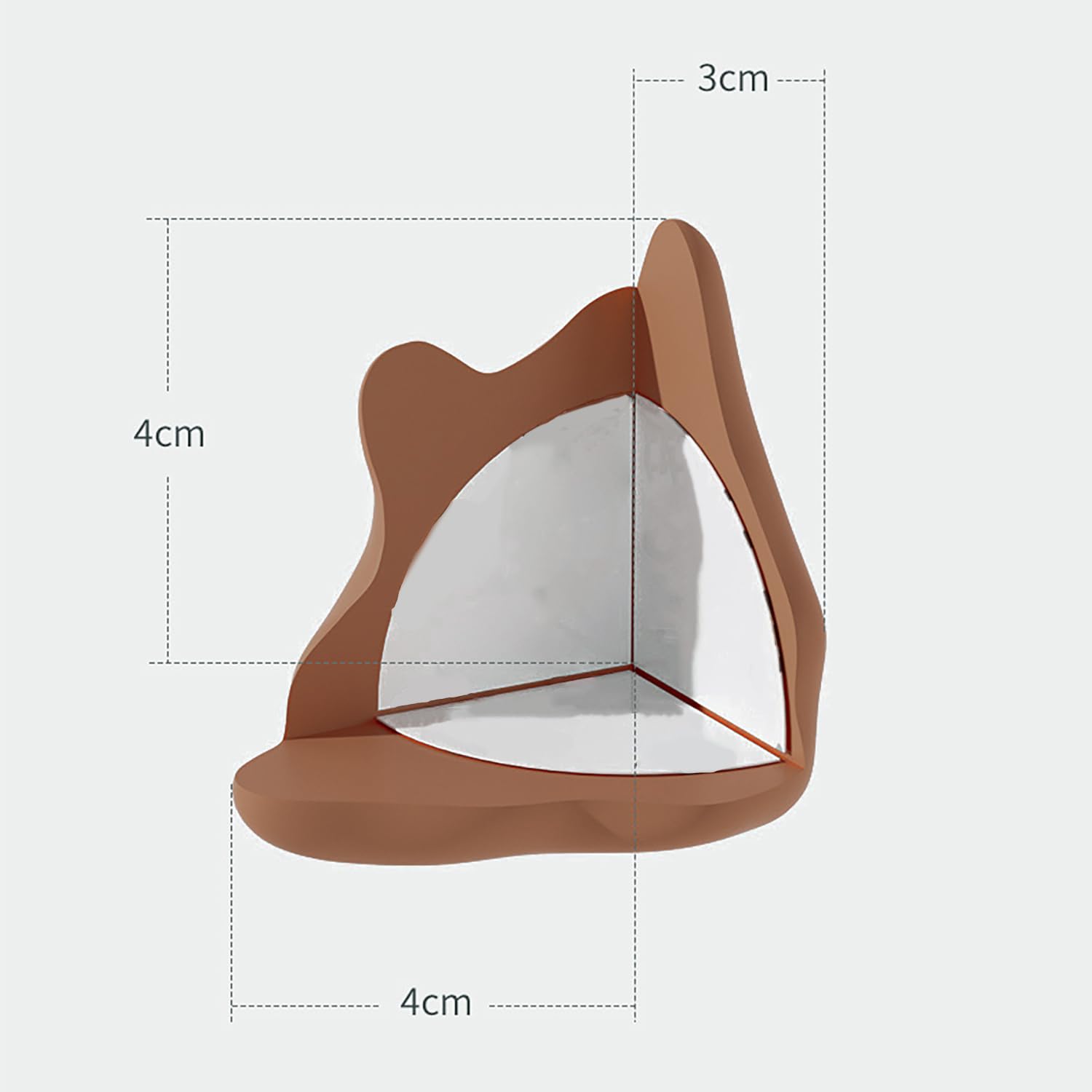 Protector Esquinas Muebles De para - Juego de 4 Piezas, Marrón, Envuelve los Bordes Afilados de la Mesa para Evitar Golpes y Golpes y Prevenir Lesiones Sencillo y Bonito
