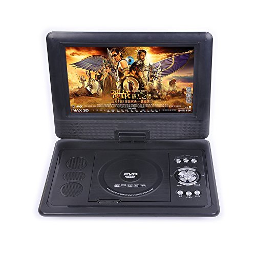 BW 25,7 cm lettore DVD portatile – Gioco e funzione TV, schermo rotante a 270 gradi, giochi, adatto per la casa