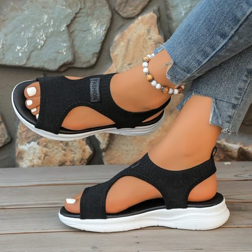 Sandale compensée confortable pour vos vacances de style bohême