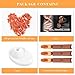 Practice Fingers for Acrylic Nails, Flexible Movable Fake Finger to Practice Fake Nails, 3PCS Adjustable Nail Finger Practice with 1PC White Acrylic Finger Base, 100PCS Brown Nail Tips With Box