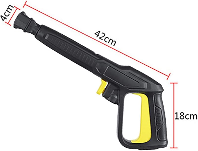 KATSU Tools Magasnyomású Mosópisztoly Karcher K2 K3 K4 K5 K6 K7 Sorozathoz - 200 Bar Gyorscsatlakozós Rendszer Fekete