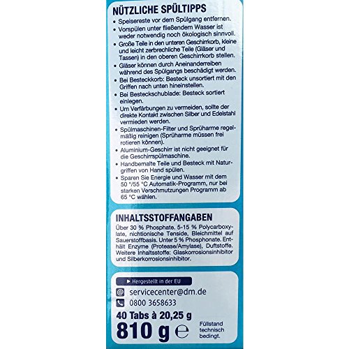 DenkMit Multi Power Revolution Geschirreiniger (40 Stck. Packung) - 3