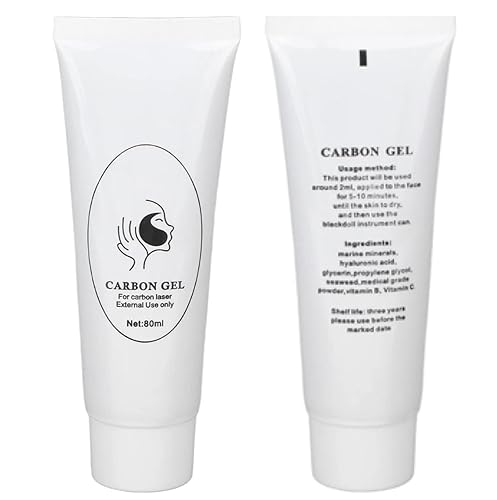 Miniatura 1 de Maani Gel de crema de cáscara de carbono de 2.7 fl oz para rejuvenecimiento de la piel, muñeca negra, limpieza profunda de la piel facial con gel de