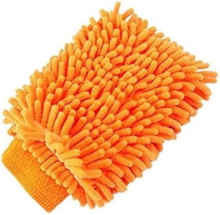 one year warranty_Practical Car Gloves Double-sided Specialized Coral Car Wash Gloves Car Wash Tool Packing