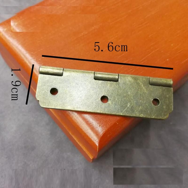 Cerniere per mobili, Cerniera for ante pieghevoli Confezione da 4/8 Scatola di legno in(8 Pack,5.6 * 3.2CM)
