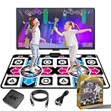 Leyoutime Dance Mat for Kids,Dancing Mat for Family with Interactive Dance Pad Games, HD Plug & Play TV Dance Game Console, for Kids,Birthday Gift for Girls