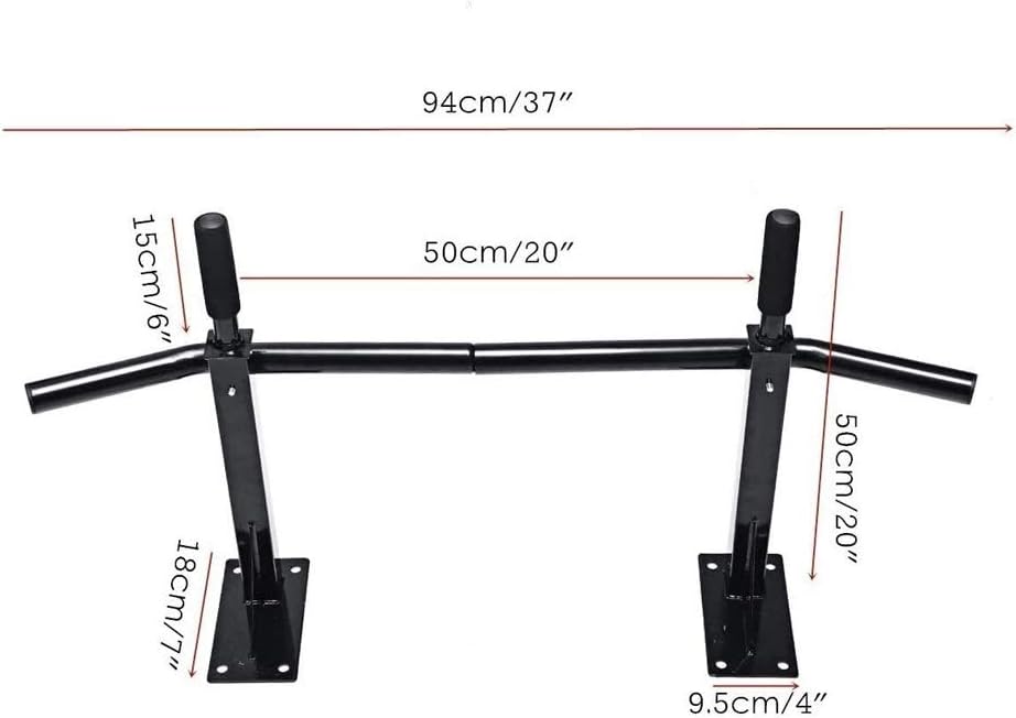 Pull Ups Exercise Strength Training Pull-Up Bar Fitness Multi-Purpose Wall Mounted Pull-Up Bar