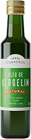 Óleo de Gergelim Natura Extra Virgem 250ml Prensa à Frio para Saladas Massas Comidas em Geral com Antioxidantes Naturais Sésamo Real