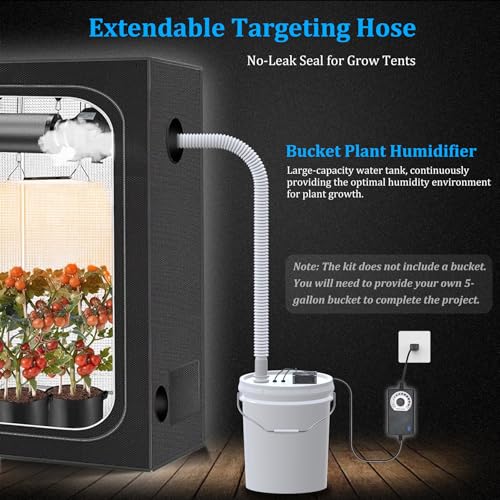 19L DIY Bucket Humidifier Kit