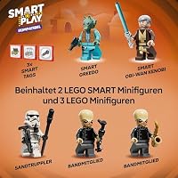 LEGO Star Wars SMART Play Bundle: Throne Room Duel & A-Wing All-In-One Set 75427 & Mos Eisley Cantina Compatible Set 75425 - Interactive Toys - Gifts for 9+ Year Old Boys & Girls – Ansicht 7