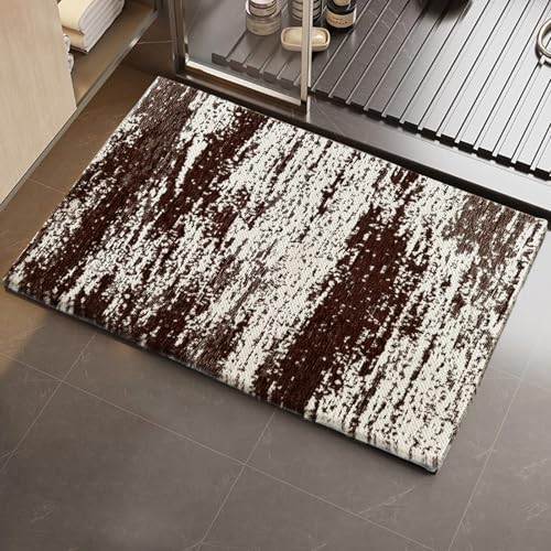 HDFK Graffiti Bath Mat | Non Slip Water Absorbent Quick