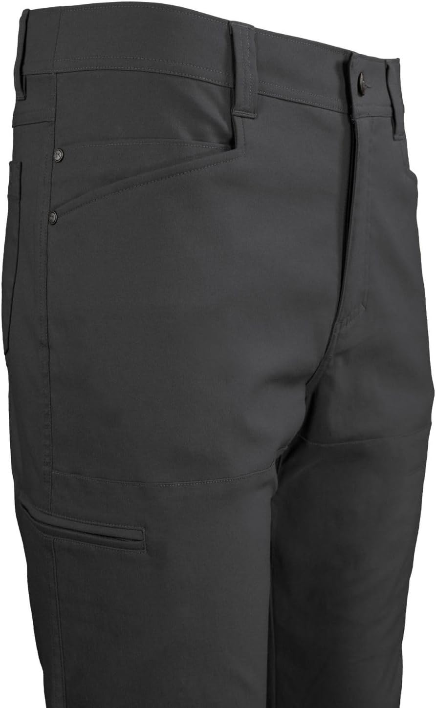 TK Flex Men's Rivet Utility Cargo Pants – Stretch Nylon, Lightweight, 8 Pockets - Image 9