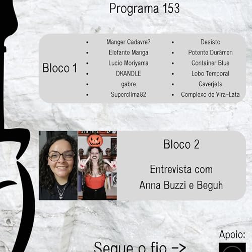 Page de couverture de Rock no Pinheiro #153 - Entrevista com Anna e Beguh