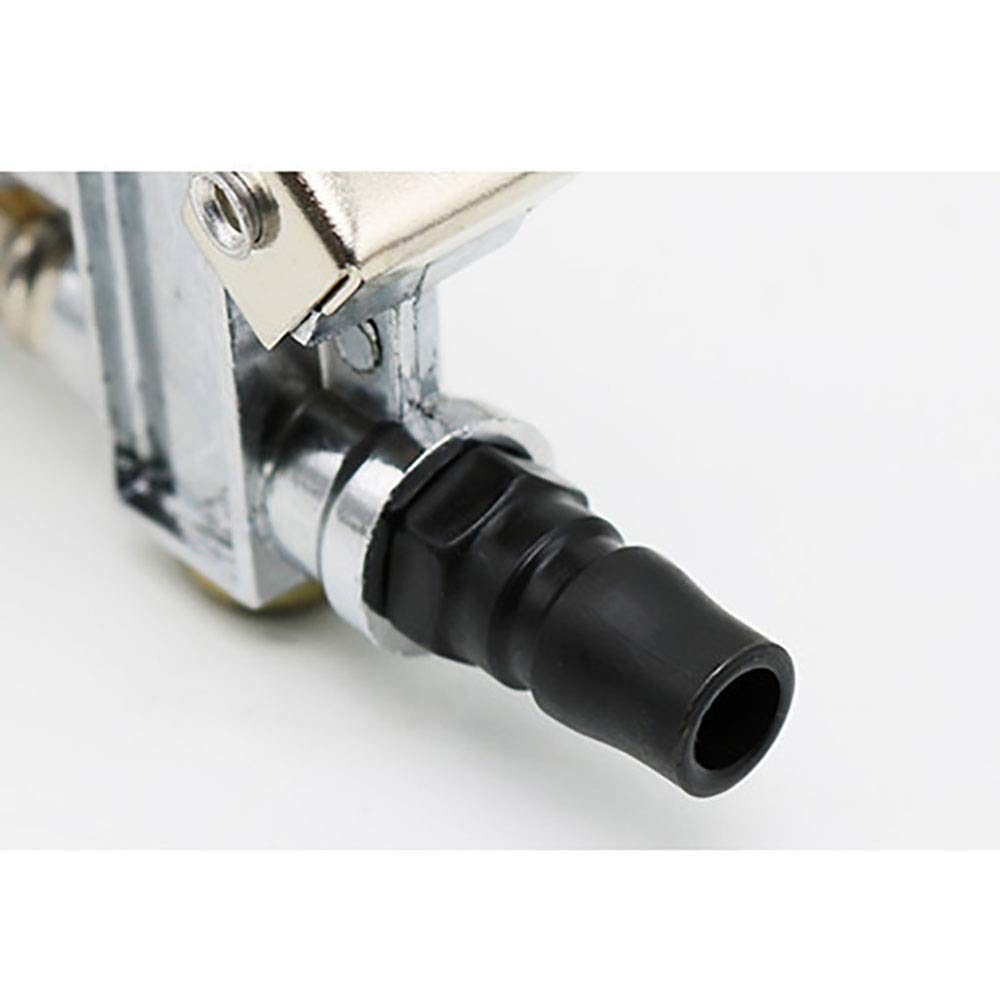 Medidor de presión de neumáticos Medidor de presión de neumáticos Bomba de cabeza Pistola de aire Pistola de boquilla Pistola de presión de neumáticos Medidor de gas para mantenimiento de neumáticos