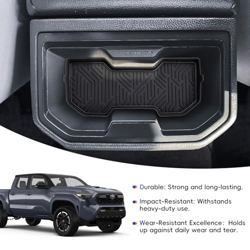 Portavasos para Toyota Tacoma 2024-2026 de silicona negro miniatura 6