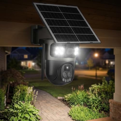 Cámara de seguridad solar exterior para proteger su hogar sin cables 5