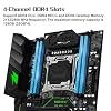 MACHINIST LGA 2011-V3 ATX Motherboard, X99 Gaming Motherboard with Self-Check Card (Intel 5th/6th Gen, PCIe 3.0, Dual M.2 Slots, DDR4, SATA 6Gb/s, USB3.0) for Intel XEON E5 V3/V4, Core i7 Series