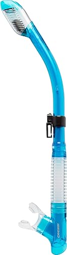 Cressi Esnórquel seco para adultos, esnórquel sin preocuparse por el agua, Tao Dry diseñado en Italia