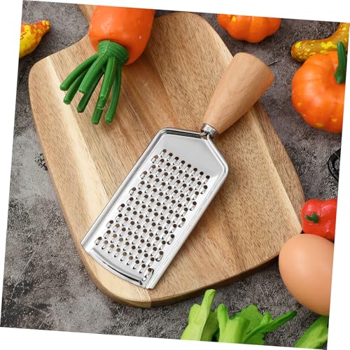 Rallador multiusos de acero inoxidable con mango ergonómico miniatura 2