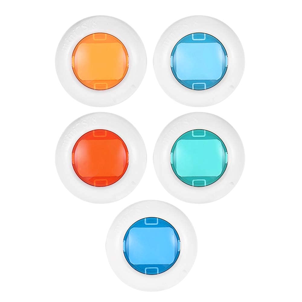 5pcs Dome Selfie Mirror Lovely Rabbit Close Up Lens Selfie Self Portrait Mirror for Fujifilm Instax Mini 9/8/8+/7s Instant Film Photography Filter/Polaroid PIC-300/Instax Hello Kitty Camera