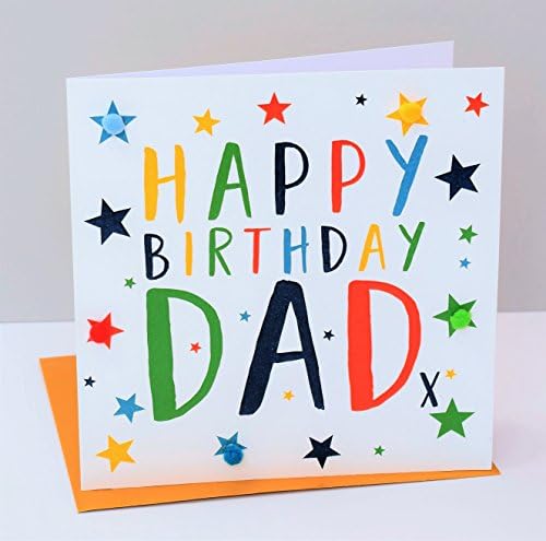 Pom Pom POM016 "Happy Birthday, Dad" Greeting Card