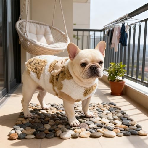 Hundepullover Kleine Hunde, Hundepullover, Katzen Kleidung, Warm und Gemütlich für Herbst und Winter, Yorkies, Chihuahuas, Süße Haustier-Kleidung In S Größe 20x25x3 cm