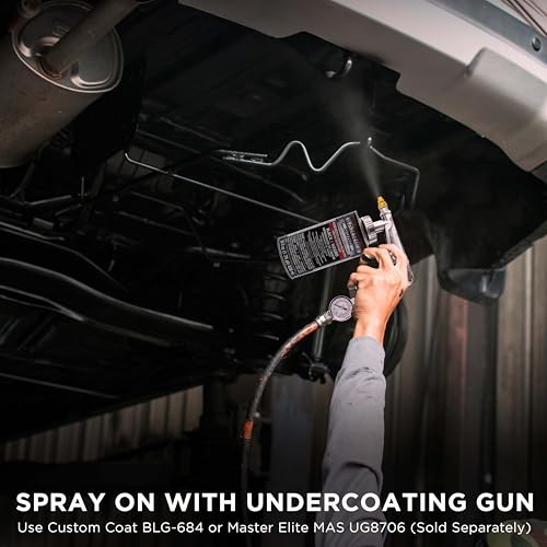 Image of Barrier Bond - Rubberized Undercoating Sound Deadener, 28oz Can, Black, Spray-On Undercoating for Vehicles