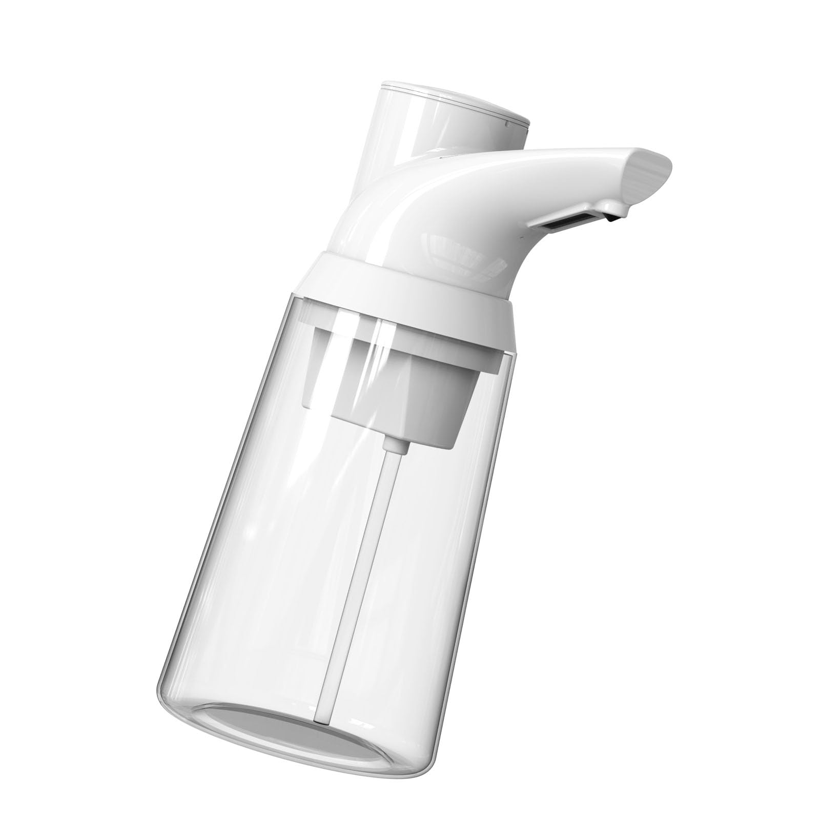 Automatic Transducer Soap Distributor Modifiable Liquid Capacity Grades IP65 Waterproof Cleansing 600ML Capacity for Bathroom Kitchen Automatic Contactless Soap Distributor