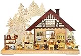Direktversand 3D Schwibbogen - Kochprofis - 40x30cm - Original Erzgebirge Schwibbögen - RATAGS