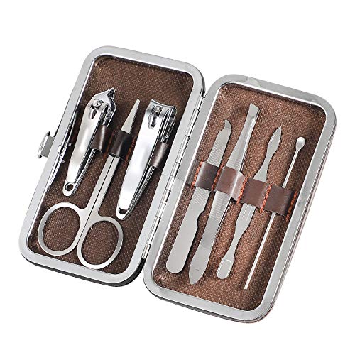 Stainless Steel Nail Clipper Travel Nail Tools Manicure & Pedicure Set