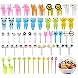 tenedores plasticos por mayor 🍓MATERIAL ABS DE ALTA CALIDAD:Los palillos de dientes de dibujos animados están hechos de plástico ABS, no contienen BPA, no son tóxicos, no tienen sabor, son fuertes, resistentes y fáciles de limpiar. No afectarán el aroma ni el sabor de los alimentos y son muy adecuados para el bento de frutas