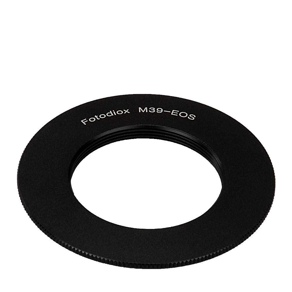 Fotodiox FC10 Lens Adapter Compatible with M39x1mm Lenses to EOS EF and EFS Mount Cameras - Includes Gen10 Focus Confirmation Chip