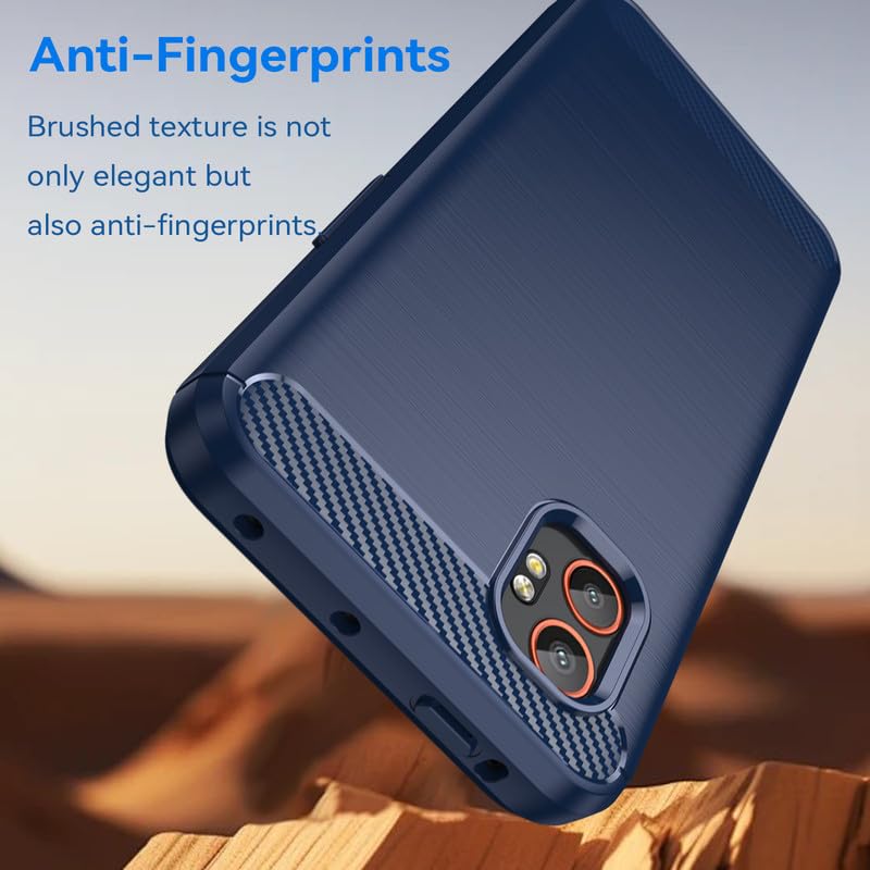 Image of Basic Case for Samsung Galaxy X Cover 7 Pro (Carbon Fibre Blue)