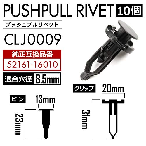アクセサリー P 52161)クリップ トヨタ トヨタ純正品番先頭52 【通販モノタロウ】