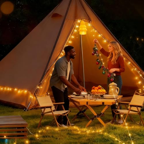 Lampe de camping rechargeable : lanterne portable LED et matériel survie - 5