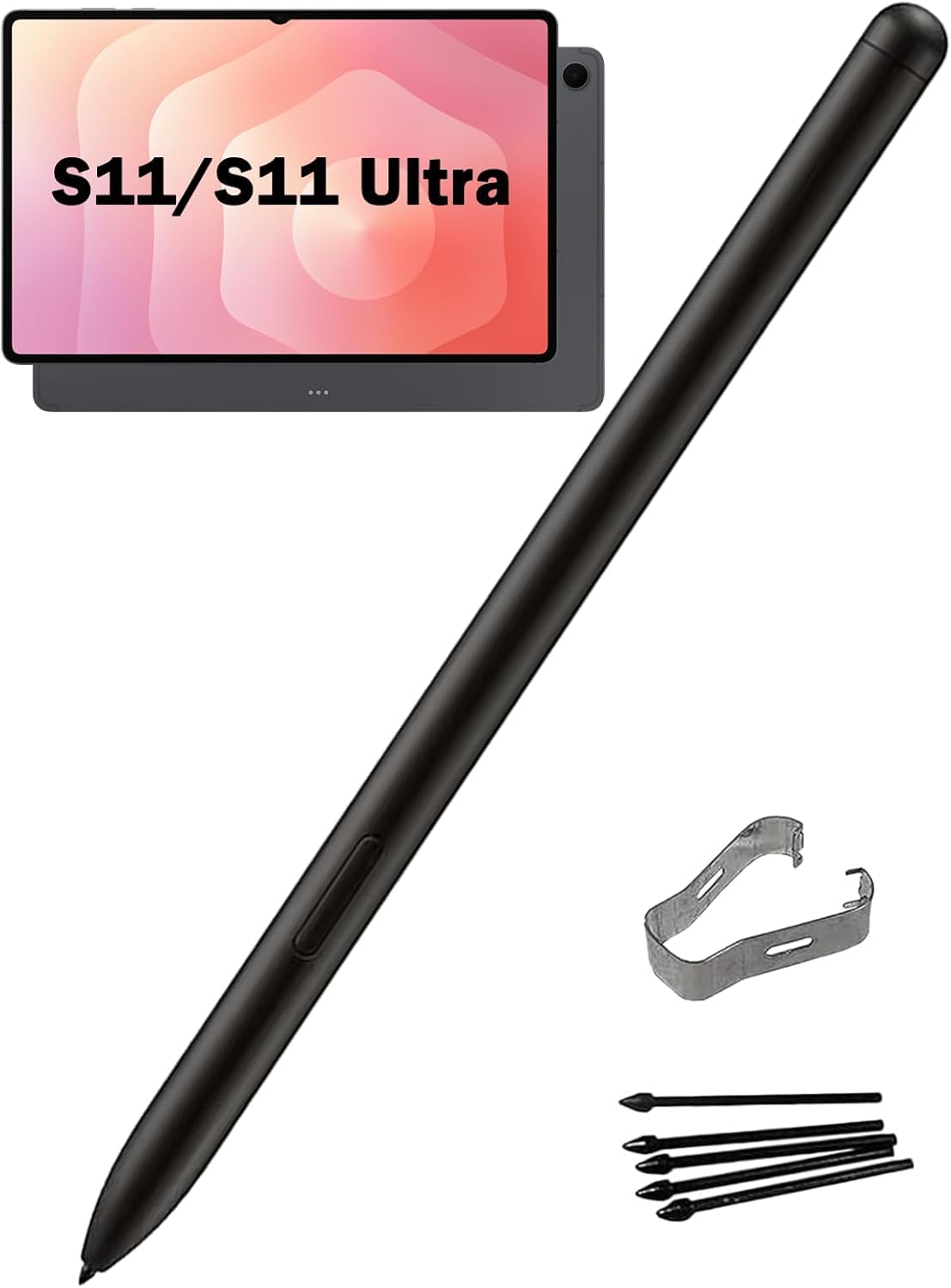 Galaxy Tab S11 Stylus Pen Replacement for Samsung Galaxy Tab S11/S11 Ultra S Pen All Versions, Galaxy Tab S11/S11 Ultra Stylus Touch S Pen Without Bluetooth (Black)-image-28