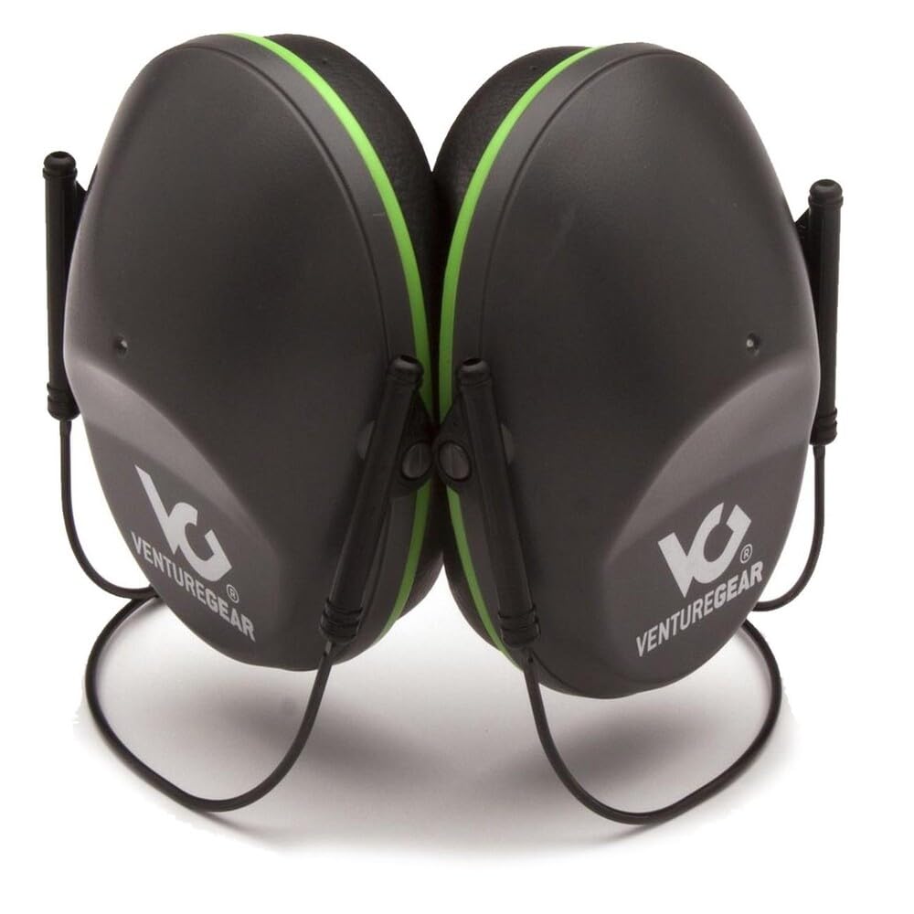 Pyramex Safety VGBH9010C Behind The Head Earmuffs, Polyethylene/Polystyrene/Polyoxymethylene, 14.5cm x 15cm x 12cm, Black/Blue/Green
