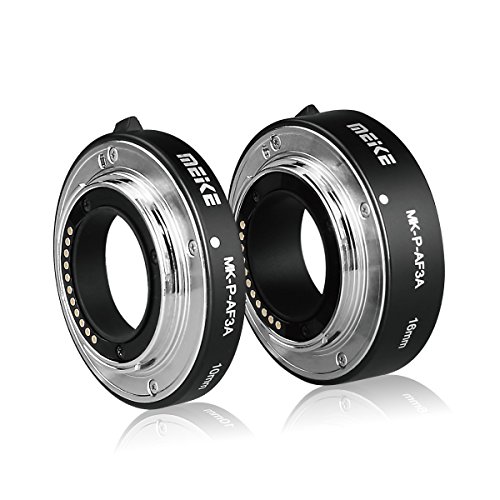 Meike Mk-P-Af3A Automatic Extension Tube For Olympus Panasonic Micro Four Thirds M4/3 System Camera Lenses 10Mm 16Mm (Metal Auto Focus Plastic Body) #TOP4