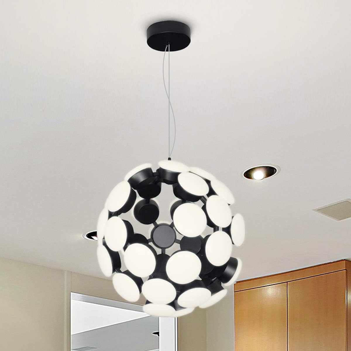 Tech Deals 🔥 VONN VMC32620BL Globe Chandelier, 19.29L x 19.29W x 137.36H, Black One-Day Sale: Up to 40% Off VONN VMC32620BL Globe Chandelier, 19.29L x 19.29W x 137.36H, Black