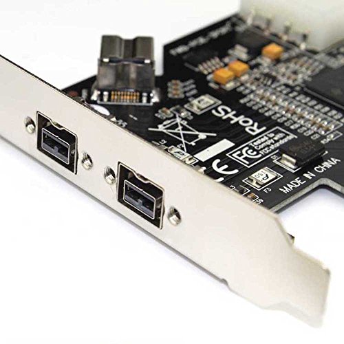 Tarjeta PCIe FireWire 1394b de 3 puertos para PC desktop 3