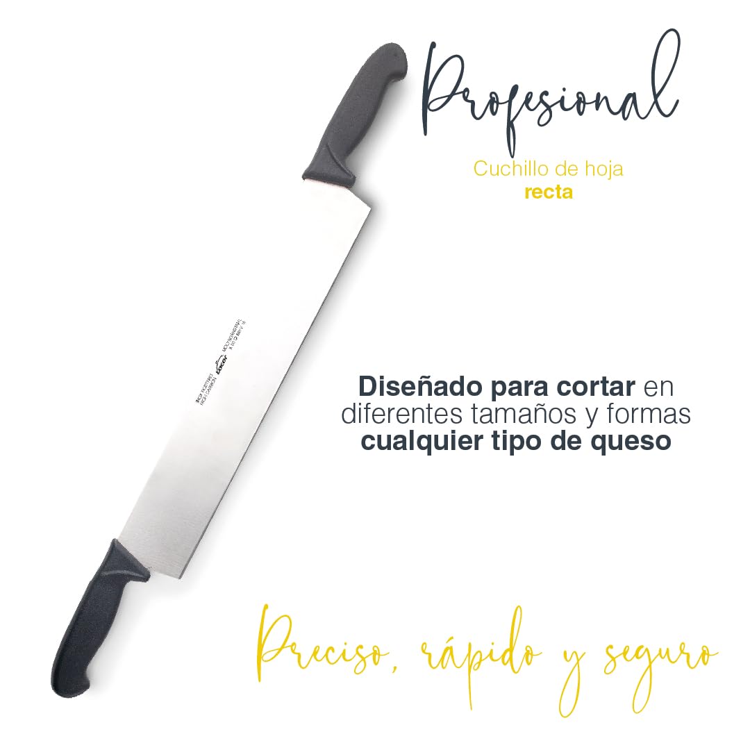 LACOR Cuchillo para queso profesional Acero inoxidable 40 cm