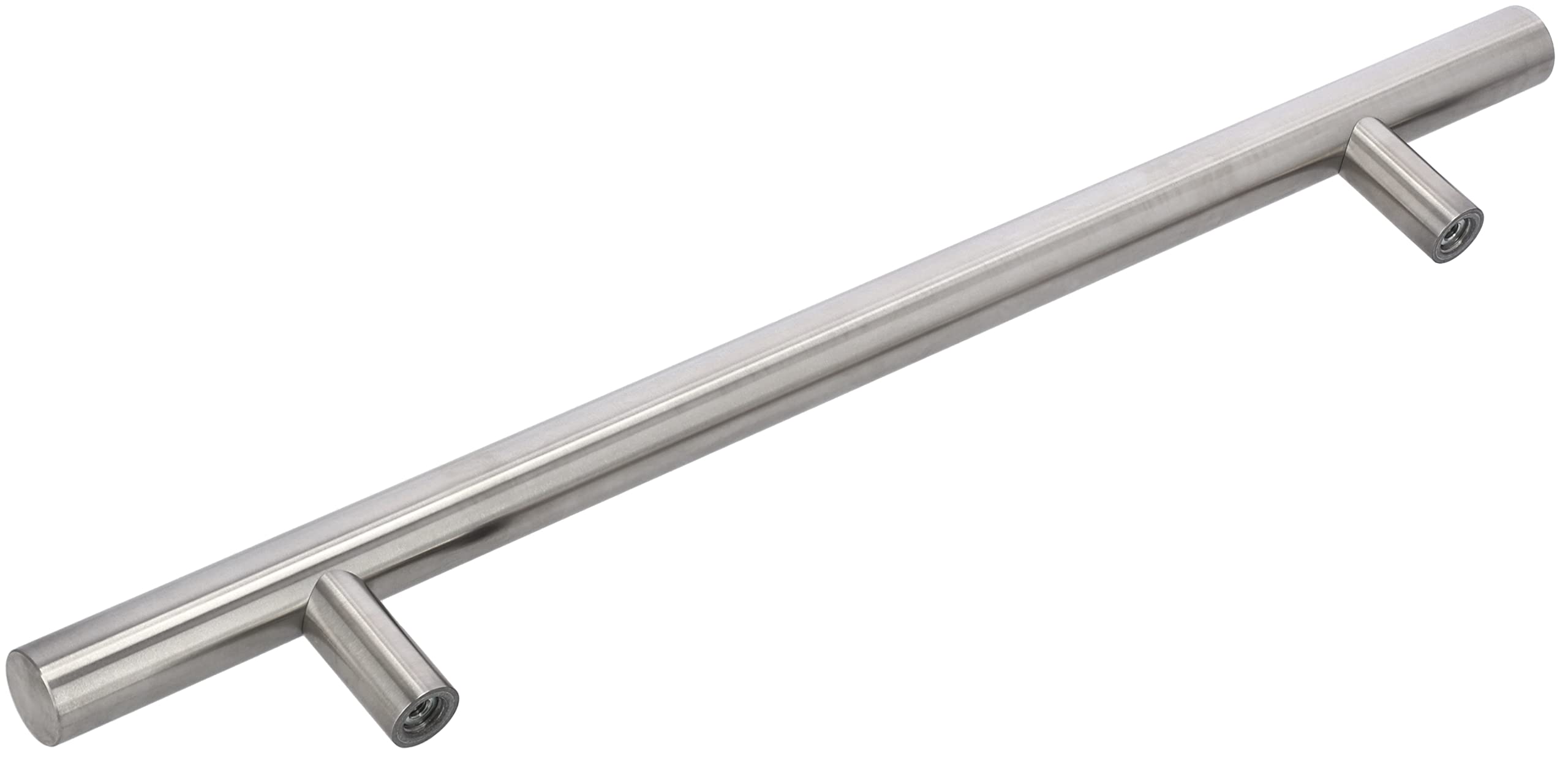 KOTARBAU® Tirador de puerta exterior de acero inoxidable INOX con tornillo largo, 90 grados, 450 x 650 mm