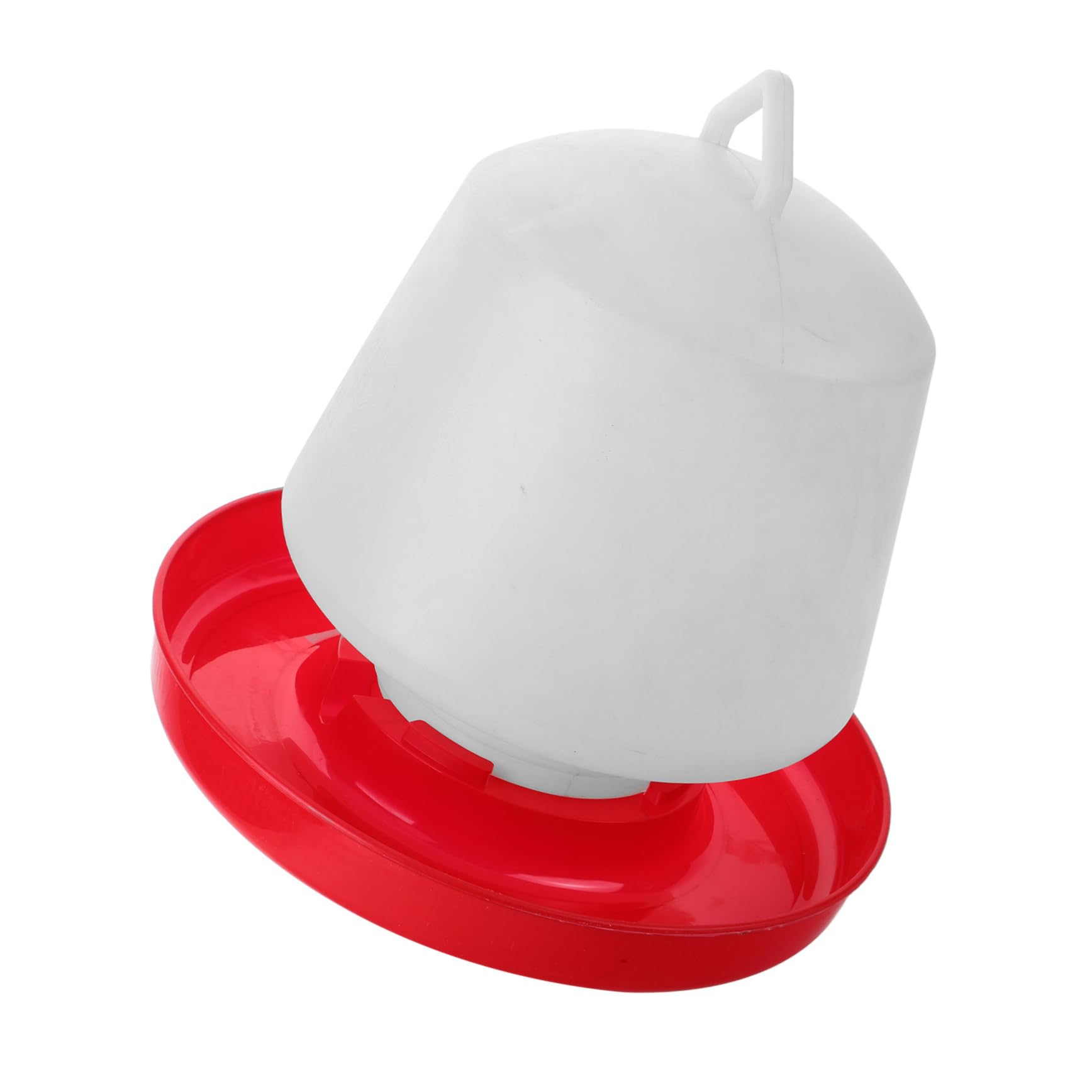 Mangiatoia per Pollame e Contenitore per Alimentazione, Secchio Anti-schizzi in Plastica Resistente da 16 Litri, Adatto per Polli, Oche e Uso Domestico o Professionale