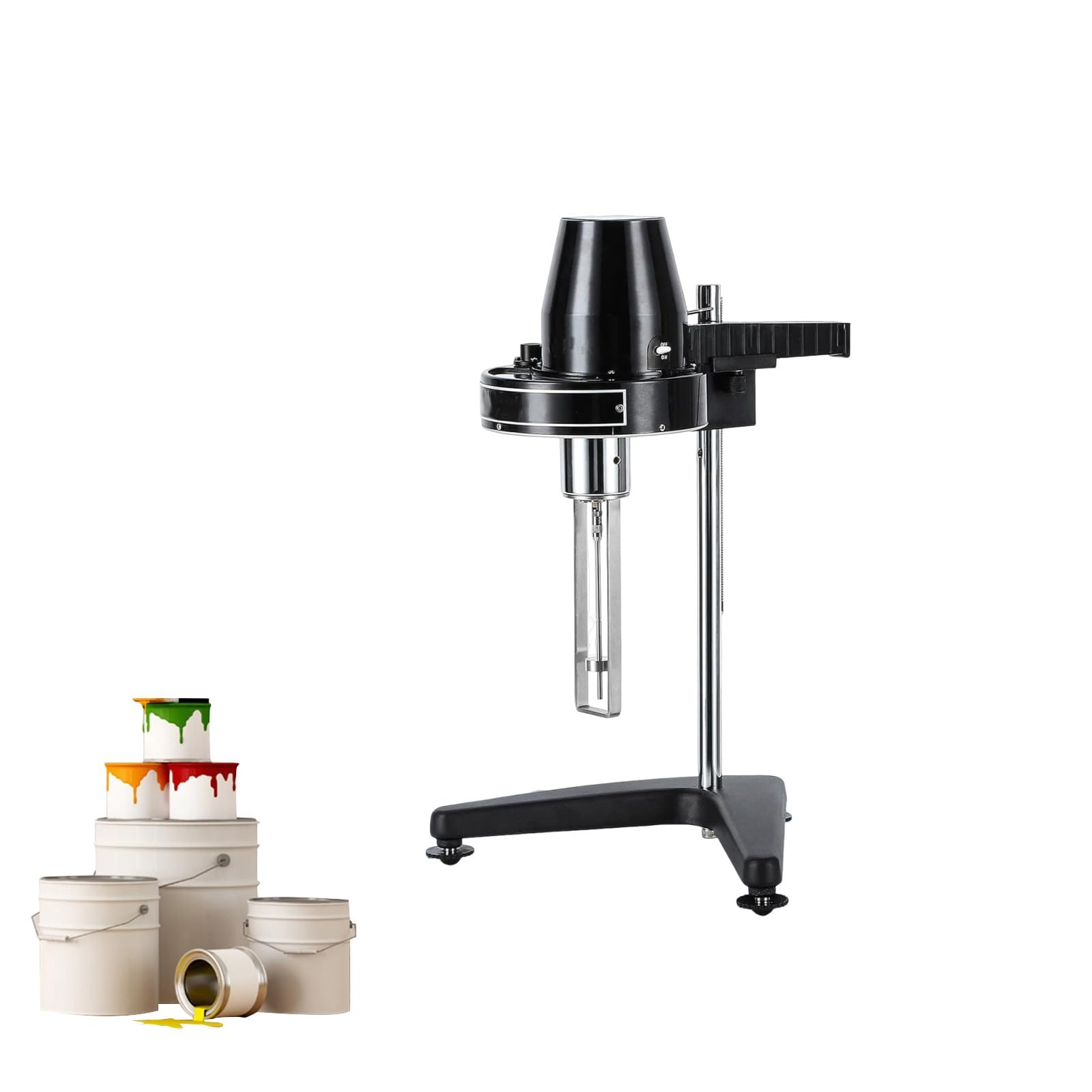 Medidor De Viscosidad, Viscosímetro Puntero, Newton Viscosímetro, 4 Rotores, Precisión ±5%, Ideal Para Pruebas 1-100.000 Mpa.S Y Control De Laboratorio